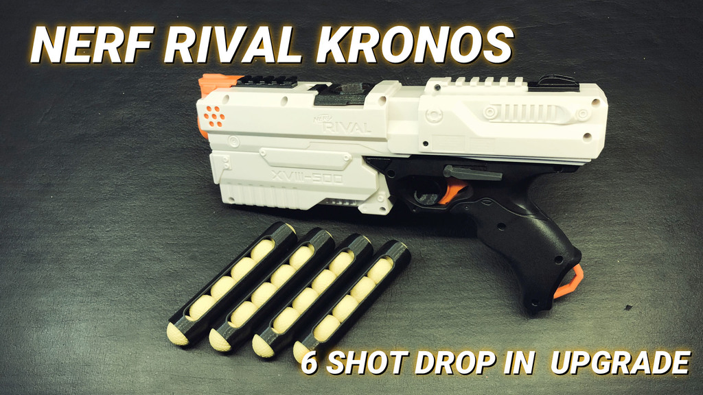 Nerf Rival Kronos 6 Shot Magazine Follower