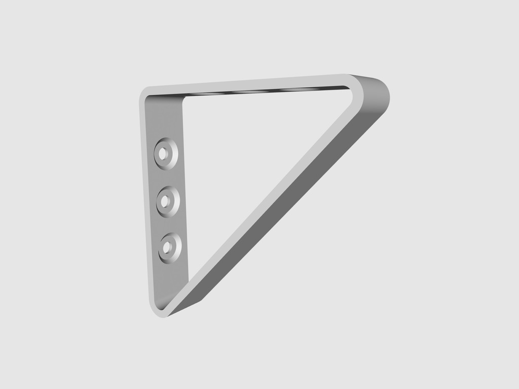 Ultra Strength Shelf Mounting Bracket (Designed for 3D Printing)