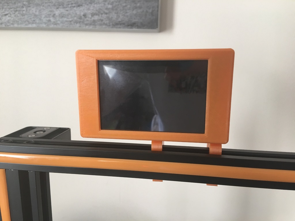 OctoPrint Raspberry Pi Rig 3.5 PiTFT Touch Display - Mod for CR10s