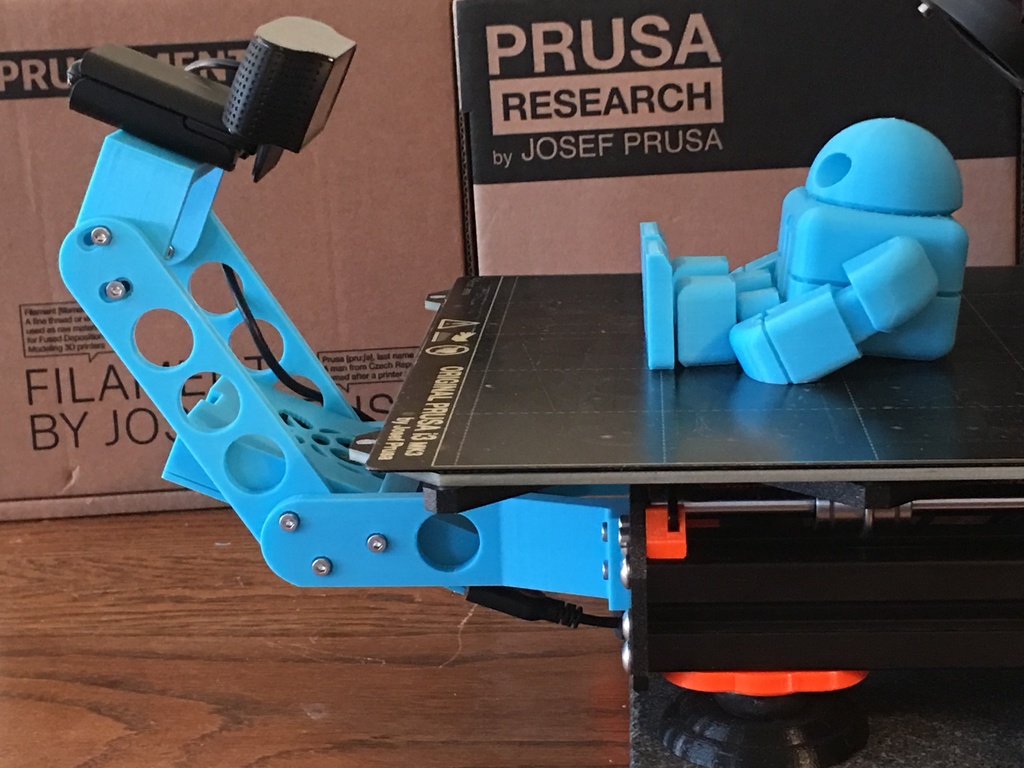 Frame Mounted Camera and Pi Case for Prusa MK3s