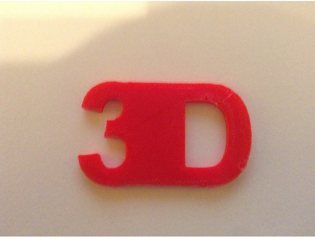 3D Key Ring