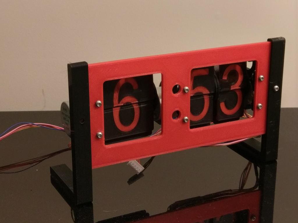 Split Flap Clock