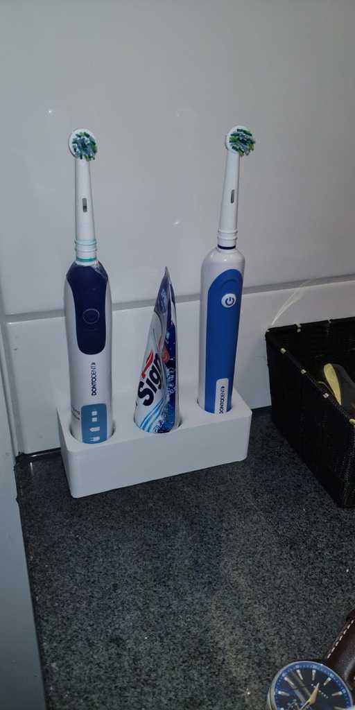 Toothbrush and Toothpaste Stand / Holder