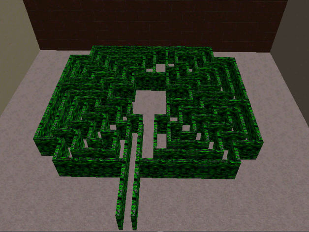 Roman 4 quadrant Rose Labyrinth