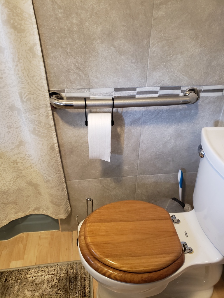 Handicap Bar Toilet Paper Holder