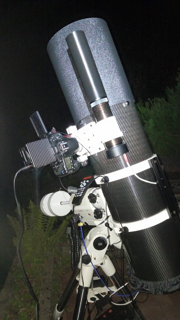 Dew shield for SkyWatcher 9x50 finder scope