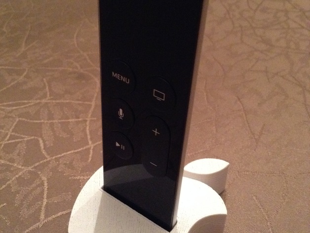 Apple TV Remote Holder by joebarteam - Thingiverse