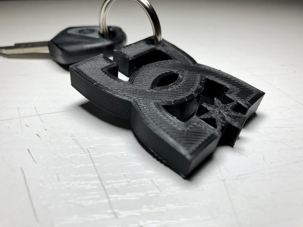 DC Shoes Keychain
