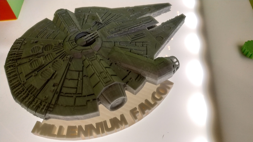 Support base for Millennium Falcon