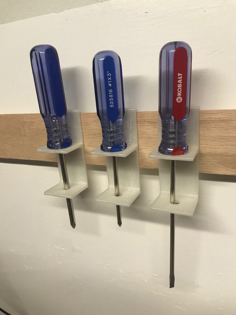 French Cleat Screwdriver Mount