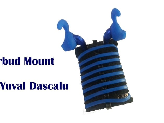 Earbud Mount Mount by Yuval Dascalu