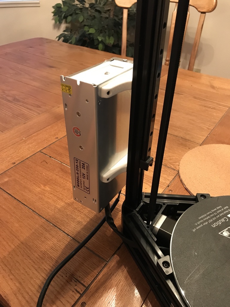 Anycubic Kossel Power Supply Mounts