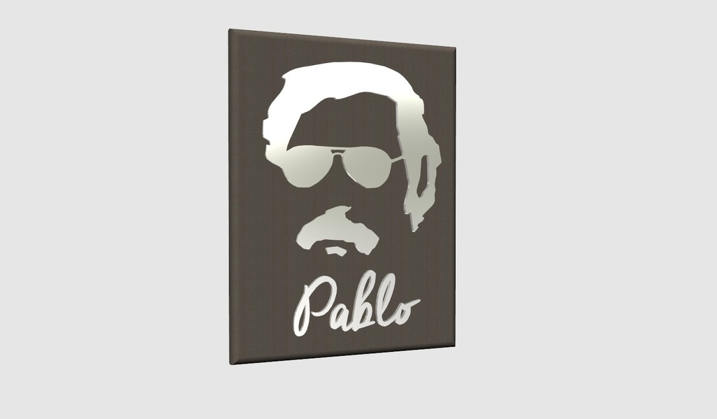 Pablo Escobar Face Painting