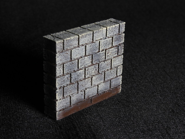 Image of OpenForge 2.0 Wall Construction Kit: Cut-Stone Wall Backs