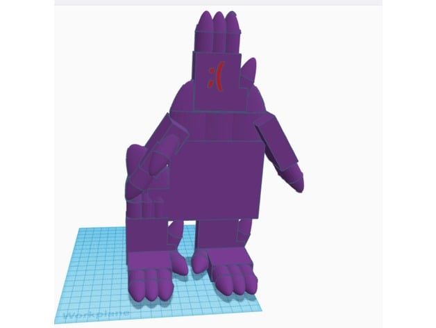 Bonzi Buddy but he's poorly made and made out of his own hands
