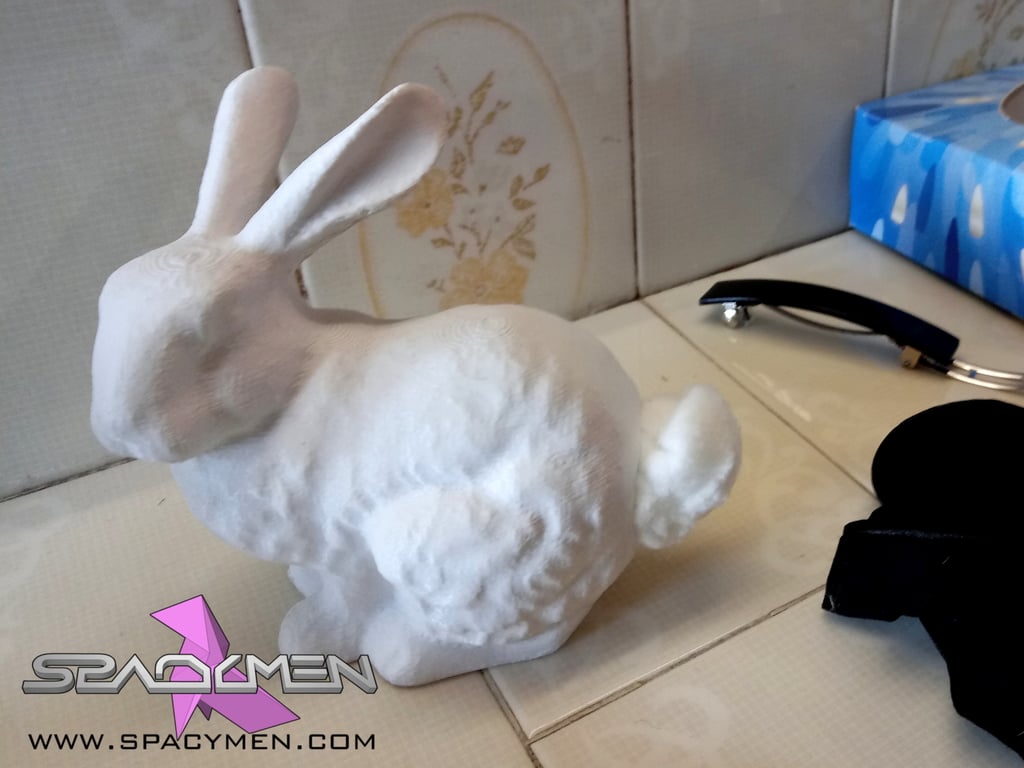 Stanford bunny cotton dispenser