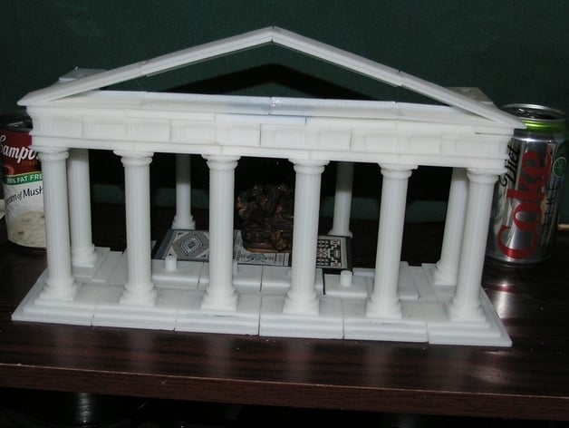 Parametric Doric Temple Building Set