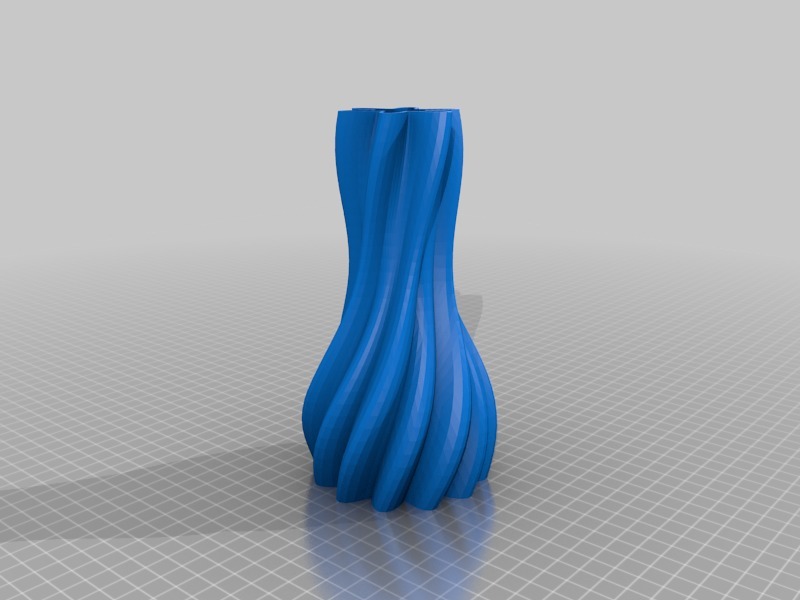 My Customized Twisty vases via  polar graphs