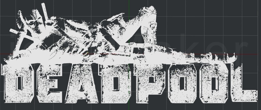 Deadpool 2D Wall Art V8