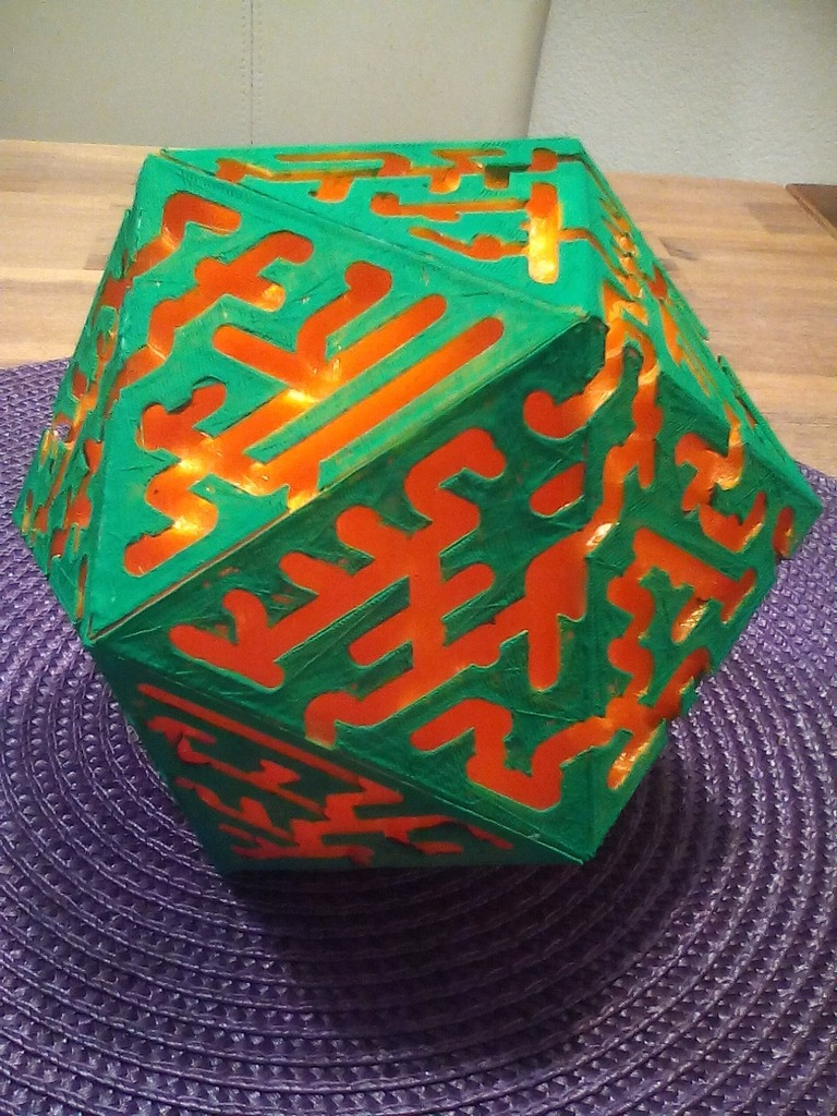 Maze on a Pumpkin