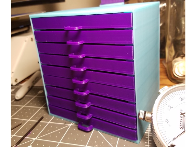 Resistor Storage Drawers By Griffin175 Thingiverse