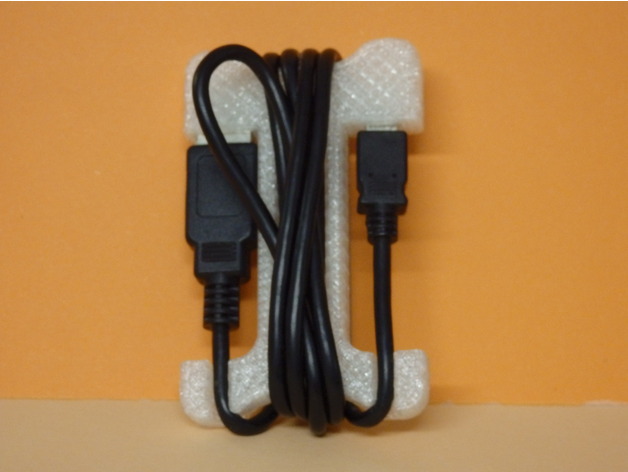 USB cable tie / Attache câble USB