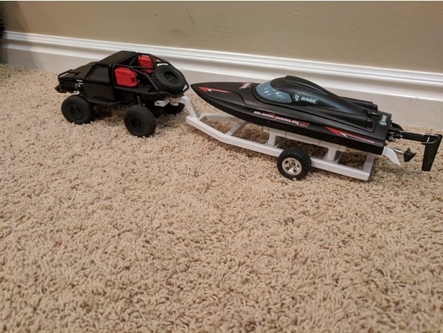 rc boat and trailer