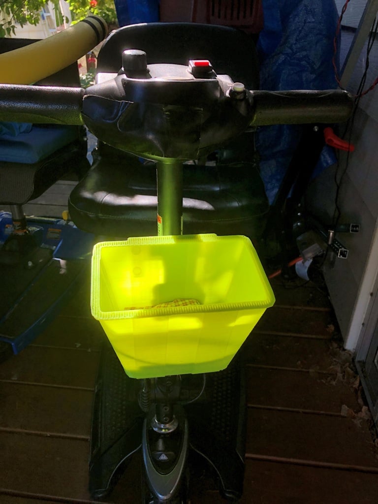 Mini Pride Mobility Scooter Basket
