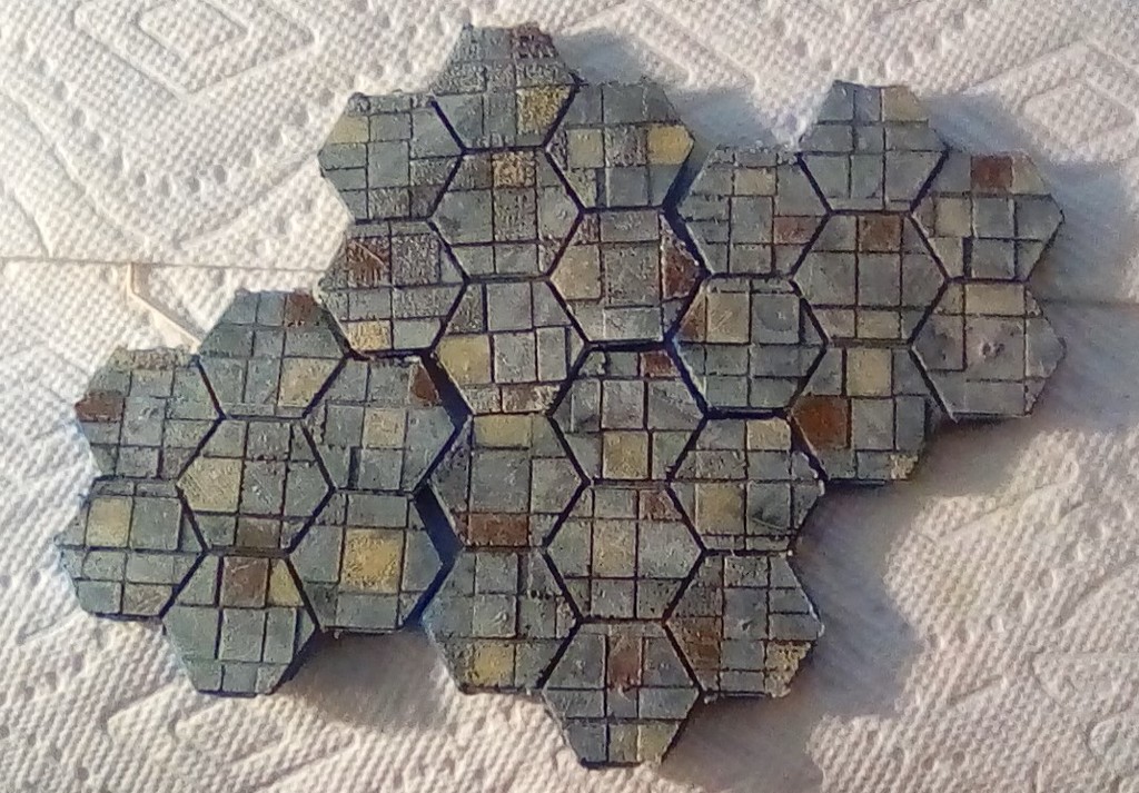 Tile-Textured Hex Terrain