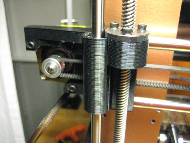 2pcs 8mm Tin-bronze M8 nut for Z axis threaded rod Reprap Prusa I3 3D printer 
