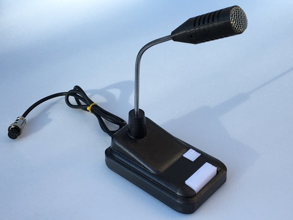 uBITX Desk Microphone