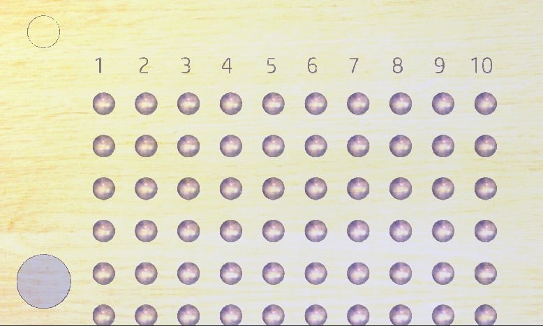 Montessori Multiplication board with beads for cnc router
