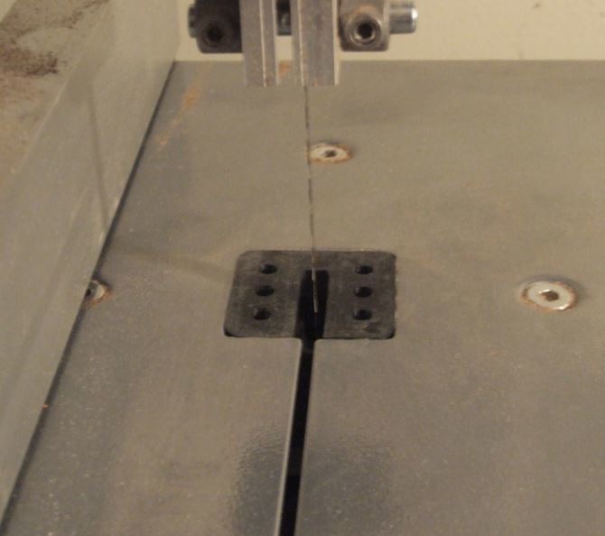 Aldi Band Saw Table Insert / Centreplate
