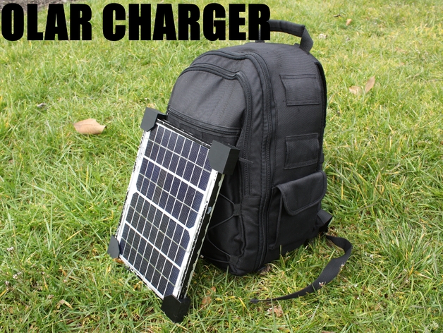 Solar Phone Charger Backpack