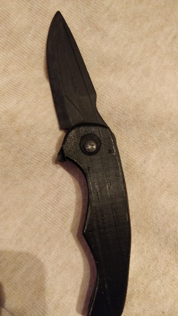 Folding knife liner lock