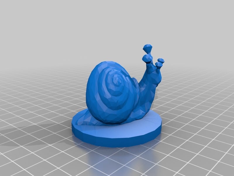 Emerald Flail Snail Monster for Tabletop Games