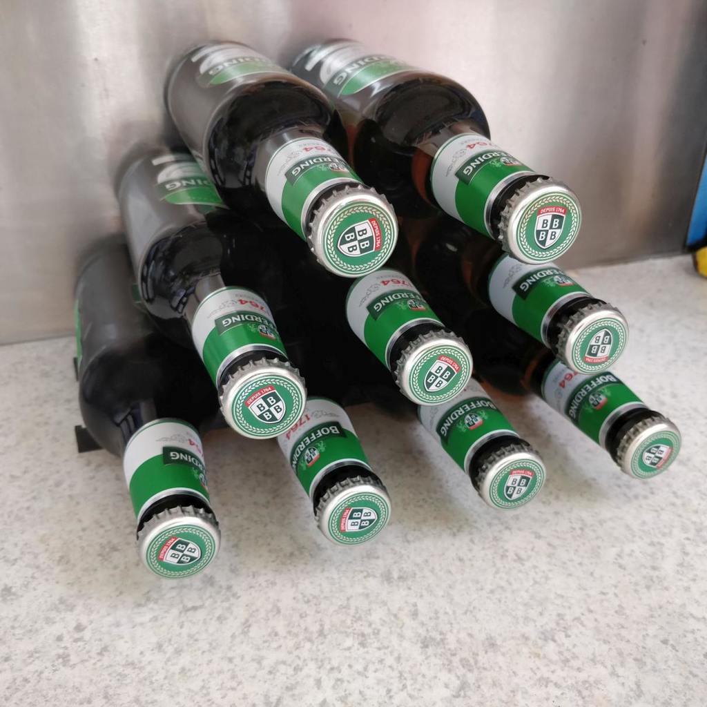 Beer Bottles rack, Bottle holder, range bouteilles de bière pour frigo ou étagère, frigidaire, portes-bouteilles