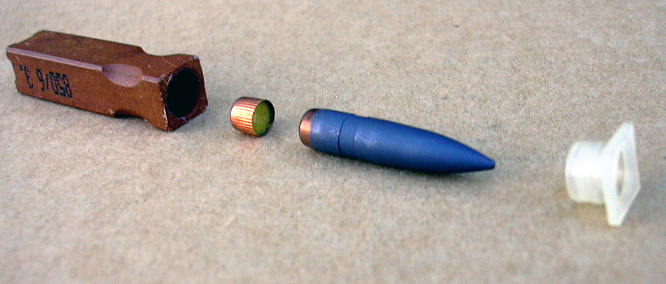 Caseless ammunition  4.73 × 33 mm