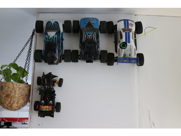 RC car holder for RC-Cars 1:18 and 1:16