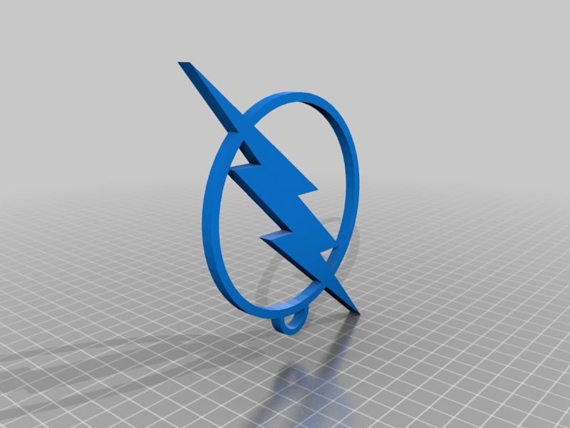 Flash (Emblem) Keychain/Necklace