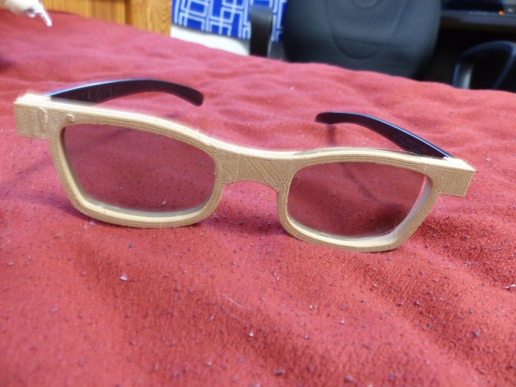3D Glasses Frames