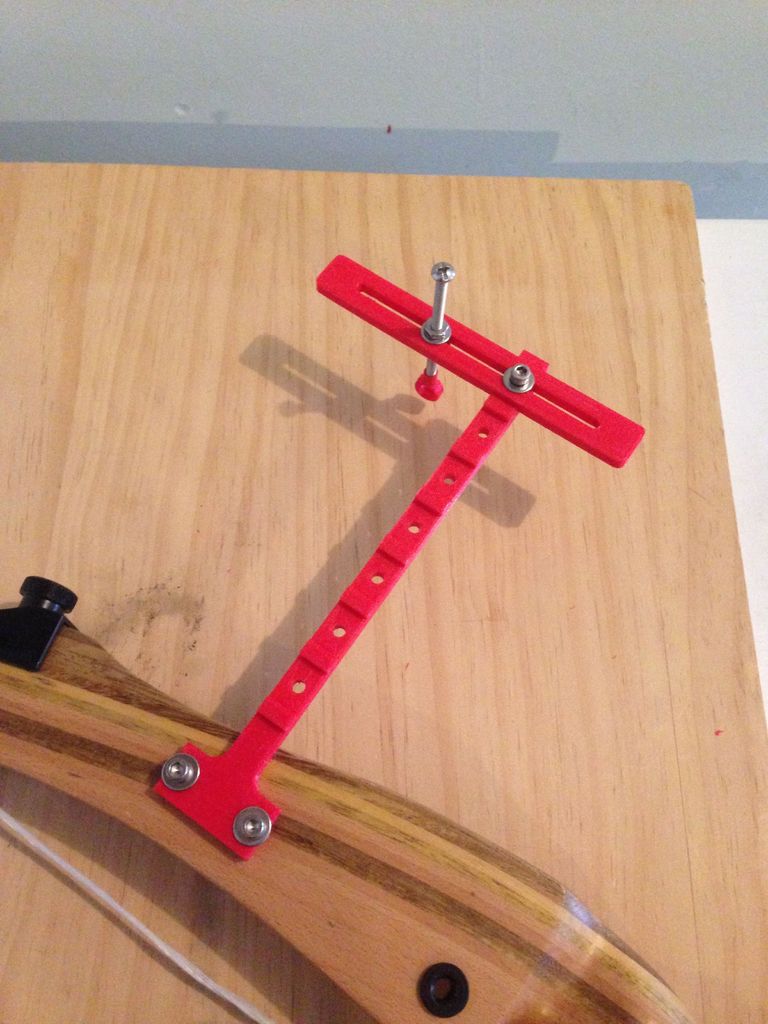 Sight for recurve bow.