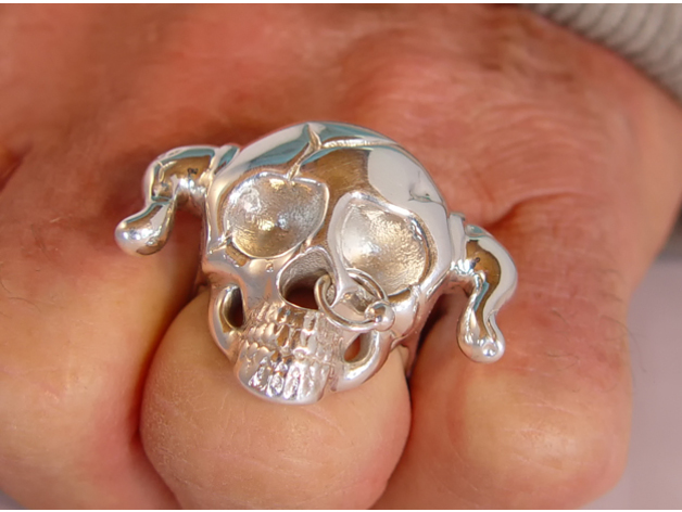 Nasty Skull Ring