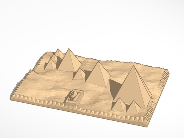 pyramids model for plastics