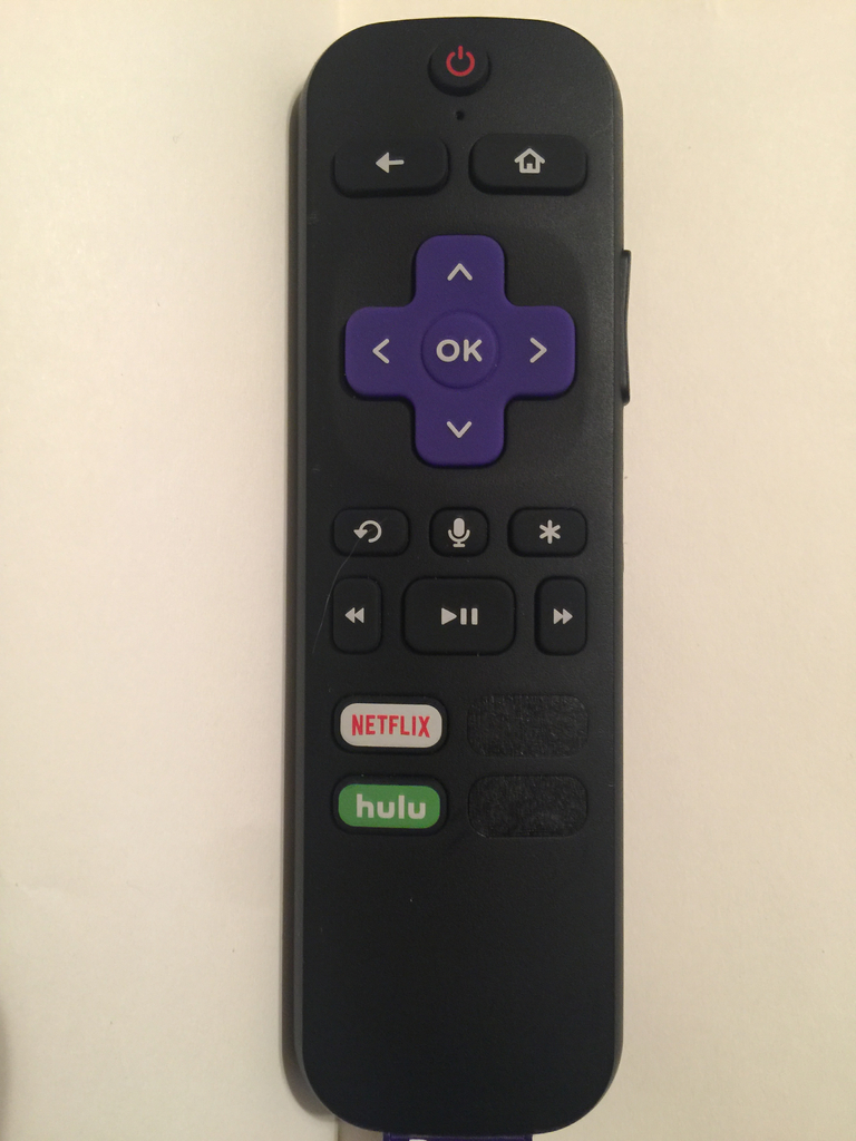 Roku Stick Remote Button Replacement - Button Blanks