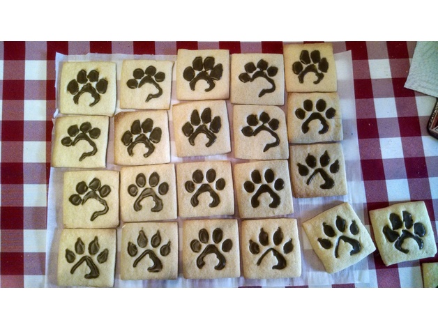 Dog & Cat Paw Cookie Cutters