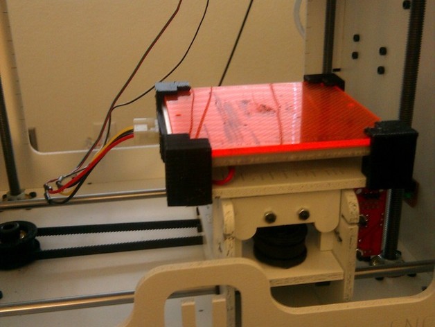 Makerbot Printable Aluminum Nichrome Heated Build Platform