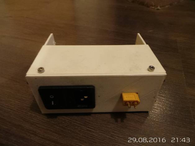 12v 360w Psu cover With iec and xt60 connector