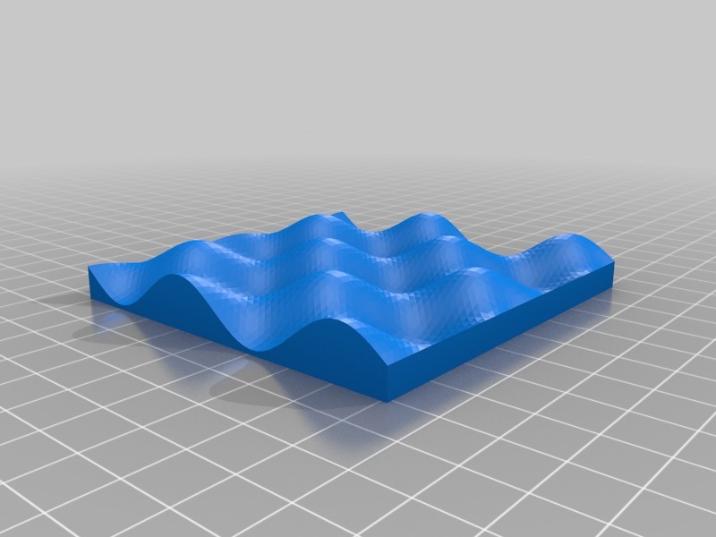 My Customized OpenSCAD 3D Surface Plotter