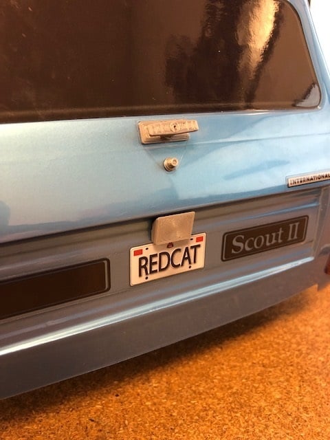 Redcat Gen 8 License Plate Light